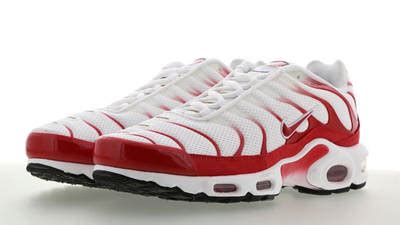 nike tn weiß rot